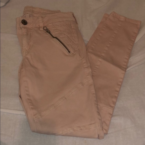 American Eagle Outfitters Pants - AE Light Pink Jegging Super Stretch